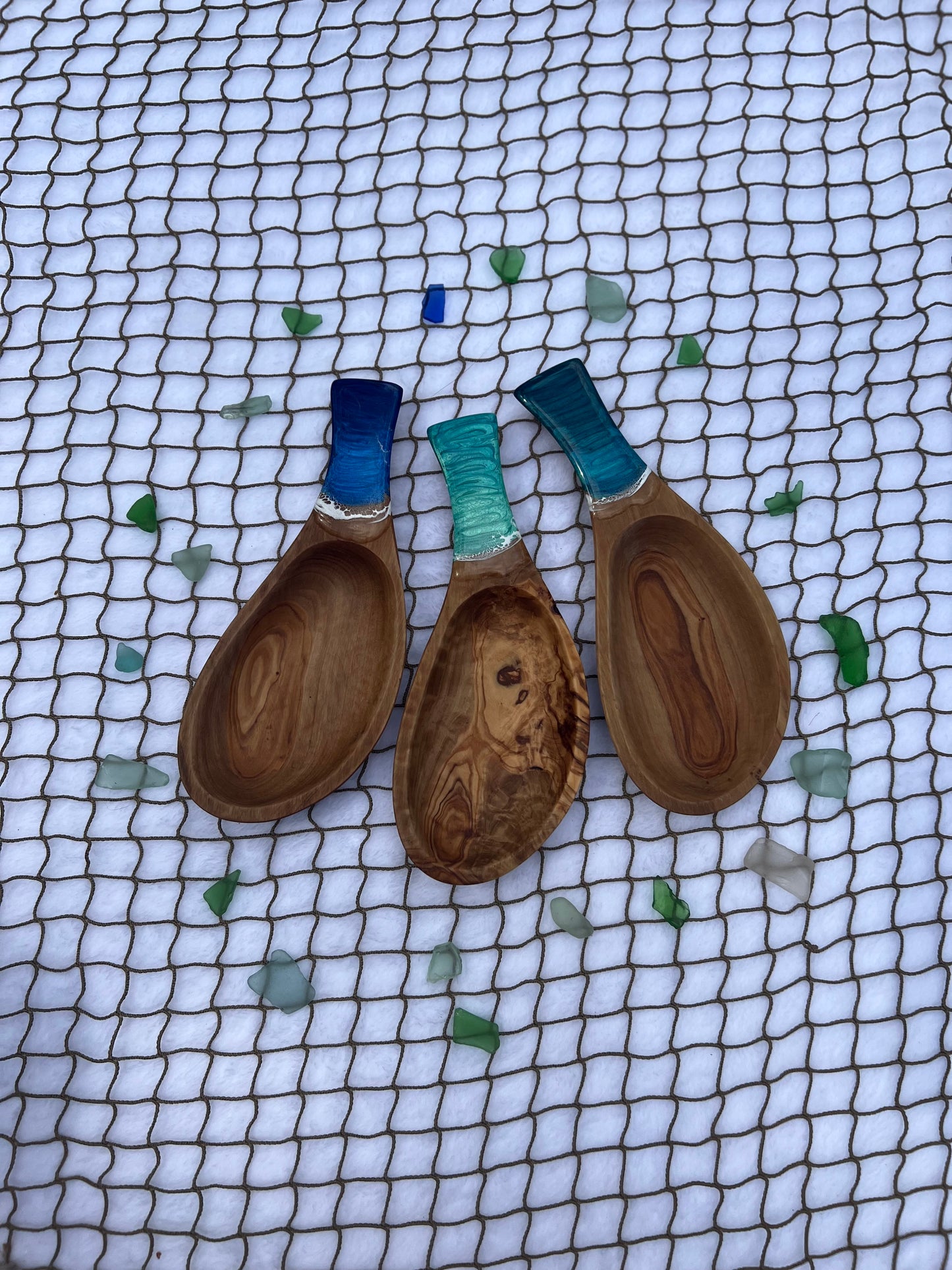 Olive Wood Spoon Rest - Caribbean