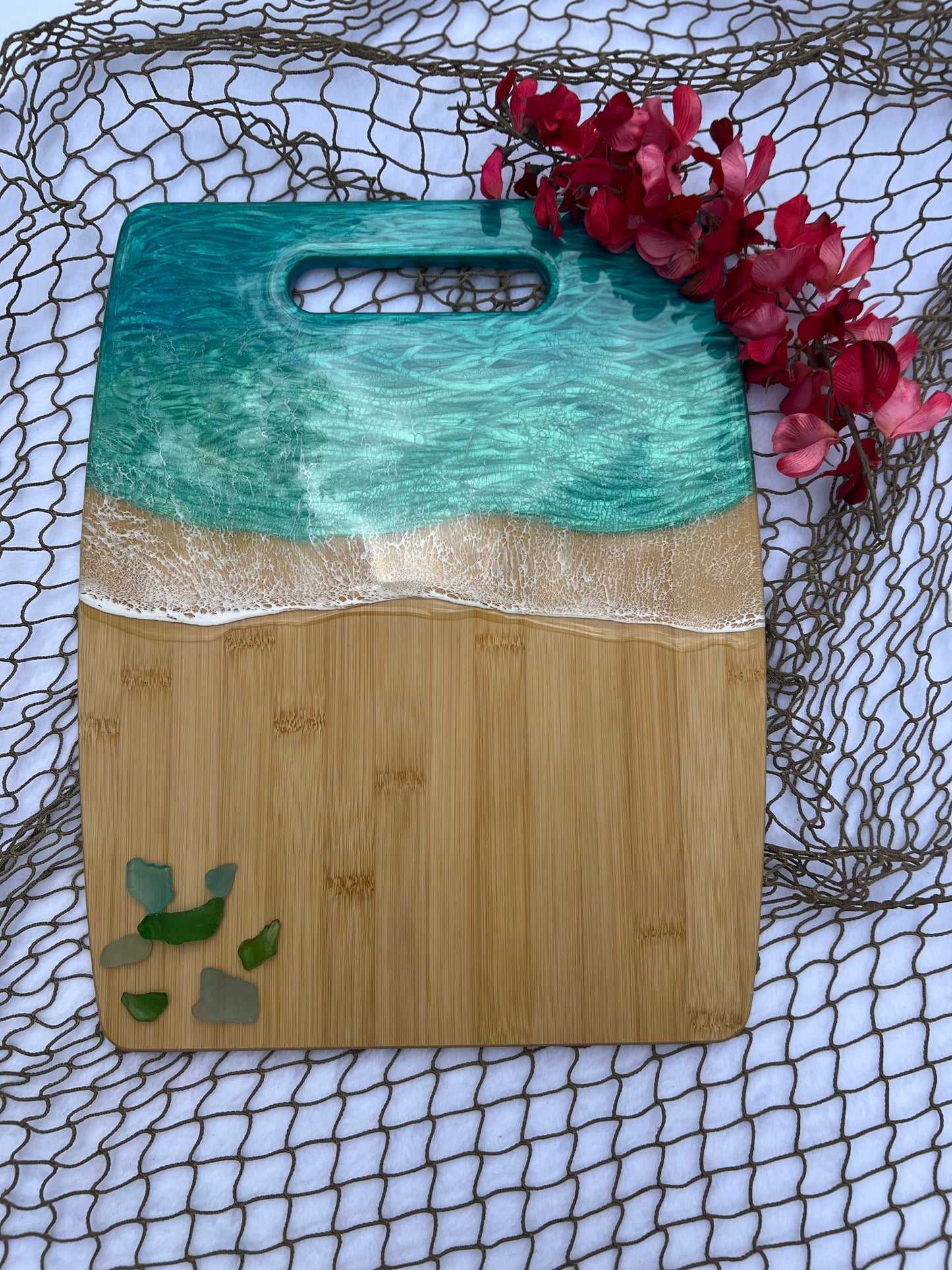 Extra Large Handled Caribbean Charcuterie Board