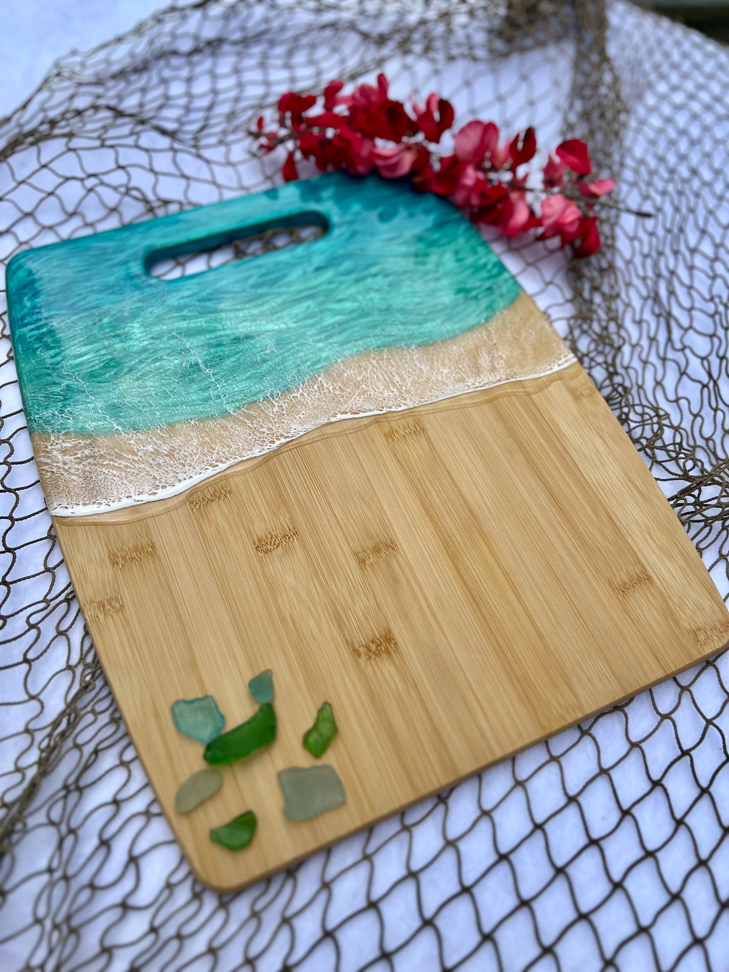 Extra Large Handled Caribbean Charcuterie Board