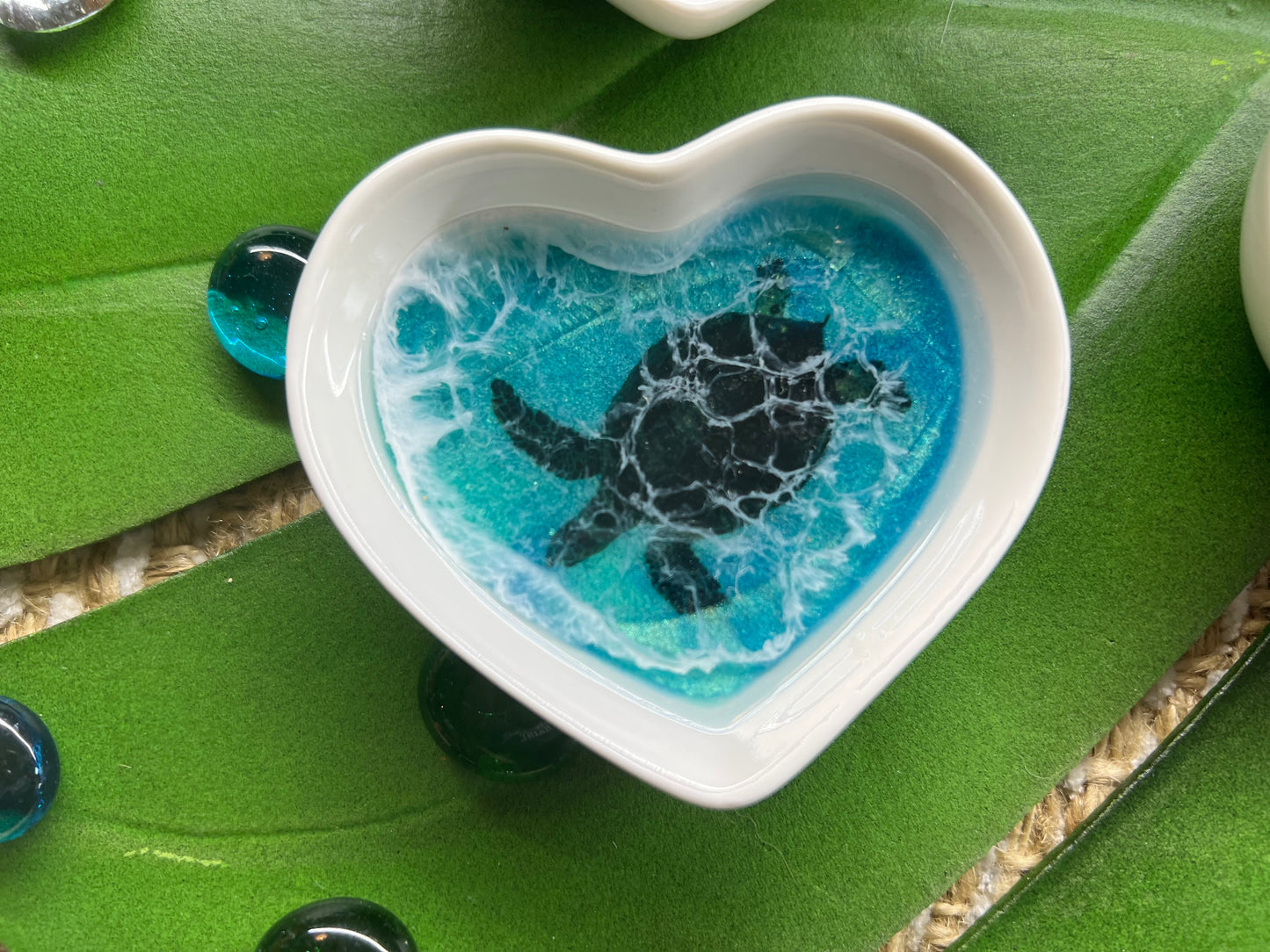 Heart Dish with Sea Creature(s)